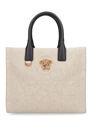 Small Canvas Tote Bag - VERSACE - Modalova