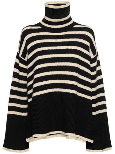 Signature Wool Blend Turtleneck Sweater - TOTEME - Modalova