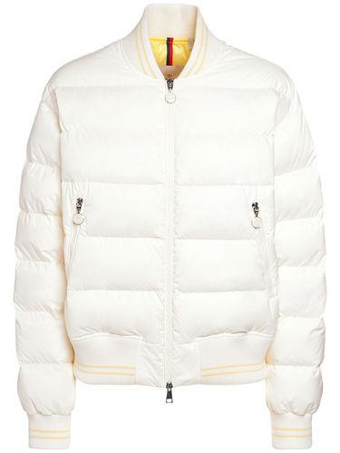 Argo Nylon Down Bomber Jacket - MONCLER - Modalova