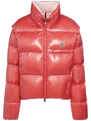 Almo Short Nylon Down Jacket - MONCLER - Modalova