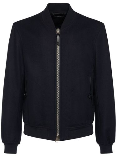 Light Felted Bomber Jacket - TOM FORD - Modalova