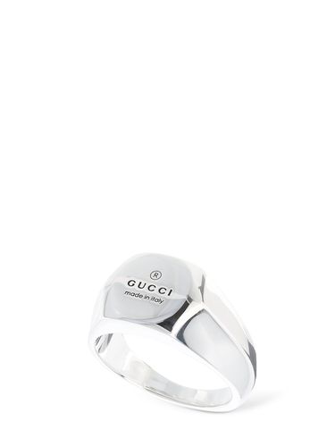 Trademark Sterling Silver Ring - GUCCI - Modalova