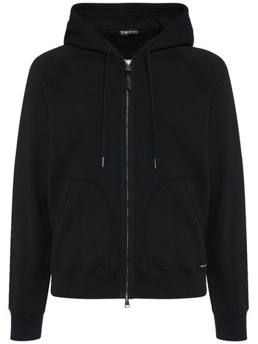 Vintage Garment Zip Hoodie - TOM FORD - Modalova