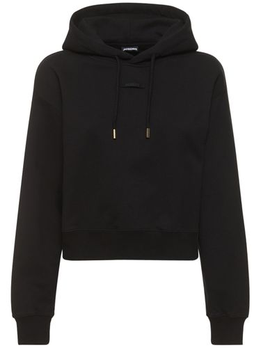 Le Hoodie Gros Grain Cotton Hoodie - JACQUEMUS - Modalova