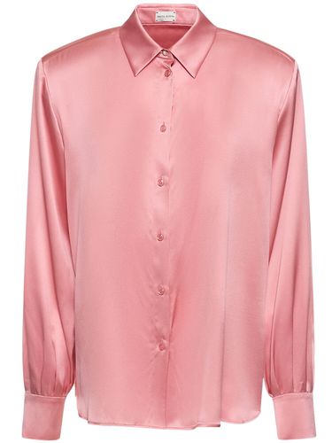 Silk Satin Shirt - MAGDA BUTRYM - Modalova