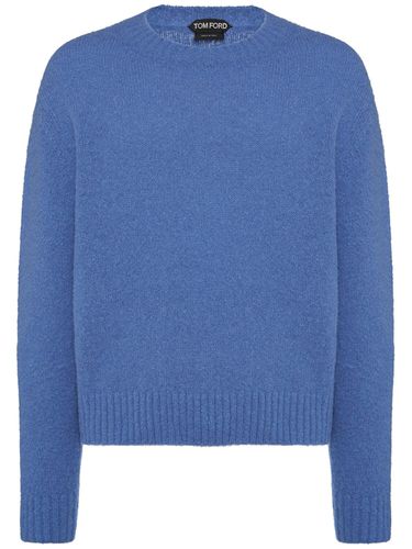 Alpaca Blend Crewneck Sweater - TOM FORD - Modalova