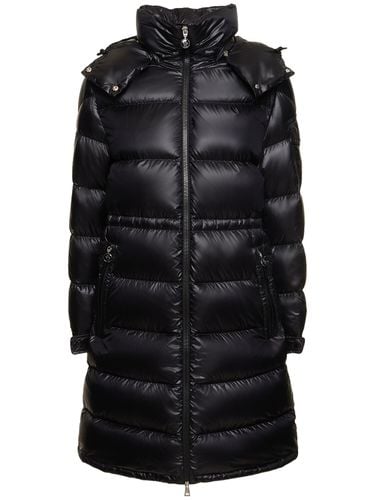 Meillon Nylon Long Down Jacket - MONCLER - Modalova