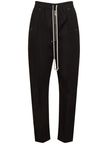 Bela Cotton Jogger Pants - RICK OWENS - Modalova