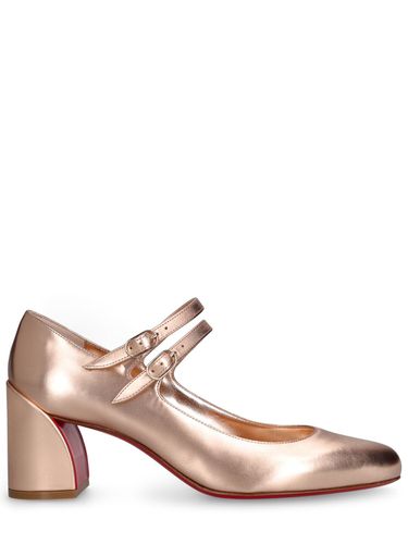 Mm Miss Jane Laminated Leather Pumps - CHRISTIAN LOUBOUTIN - Modalova