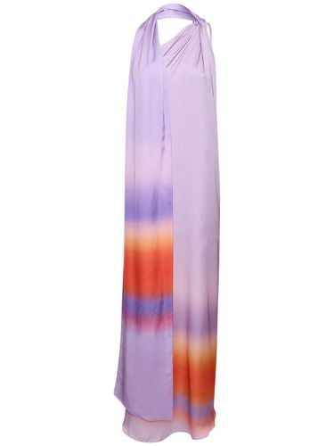 Ari Printed Long Dress W/open Back - BAOBAB - Modalova