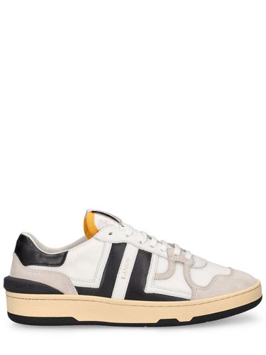 Mm Clay Poly & Leather Sneakers - LANVIN - Modalova