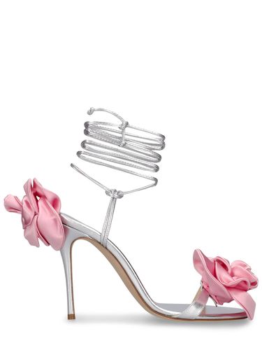 Mm Flower Satin Sandals - MAGDA BUTRYM - Modalova