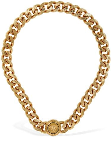 Metal Necklace - VERSACE - Modalova