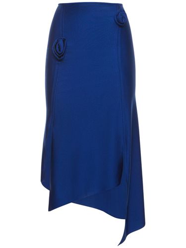 Flower Stretch Jersey Midi Skirt - COPERNI - Modalova