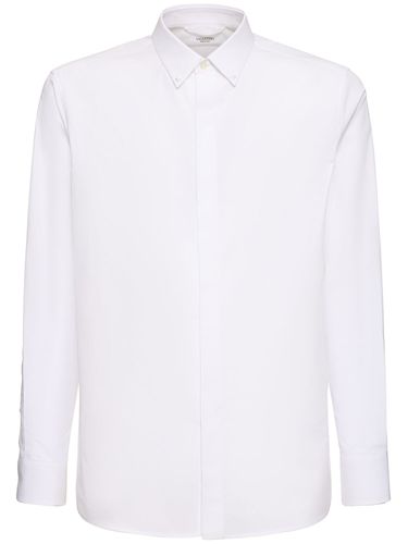 Rockstud Untitled Cotton Shirt - VALENTINO - Modalova