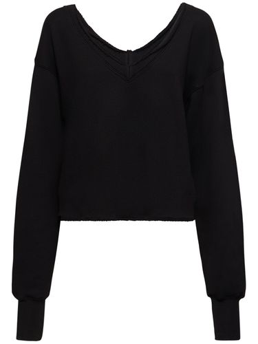 Double V Roll Neck Sweatshirt - LES TIEN - Modalova