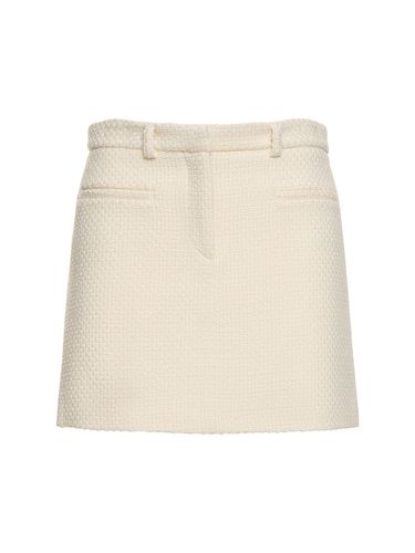 Zola Wool Blend Mini Skirt - ALTUZARRA - Modalova