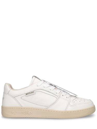 Sneakers Low Top Ej Egg Tag In Pelle - ENTERPRISE JAPAN - Modalova