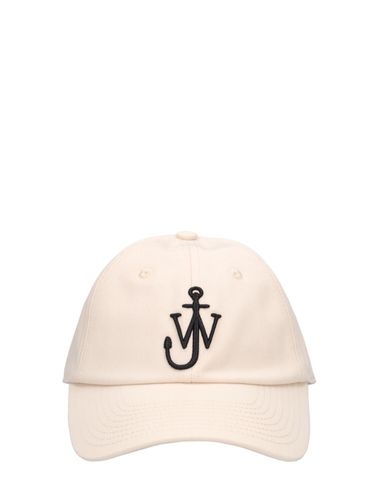 Logo Cotton Baseball Cap - JW ANDERSON - Modalova