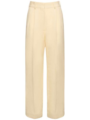 Savannah Fox Linen & Silk Pants - BLAZÉ MILANO - Modalova