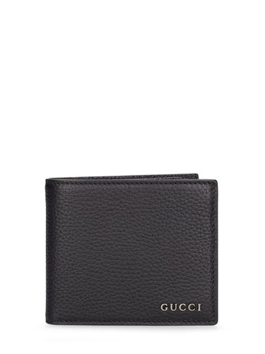 Script Leather Wallet - GUCCI - Modalova