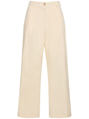 Pantaloni Chino In Cotone E Nylon - DUNST - Modalova