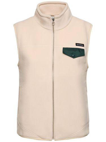 Zipped Polar Fleece Vest - SPORTY & RICH - Modalova