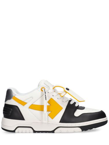 Sneakers Out Of Office In Pelle - OFF-WHITE - Modalova