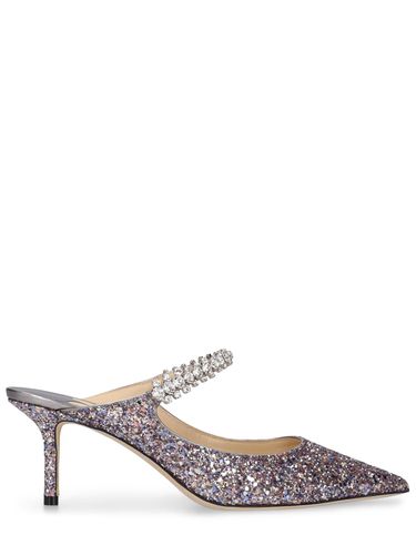 Mm Hohe, Glitzernde Mules „bing“ - JIMMY CHOO - Modalova