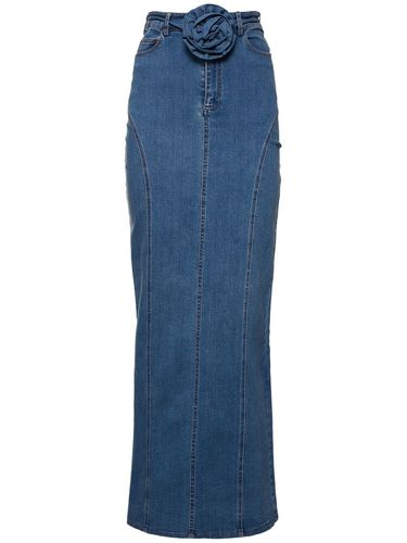 Falda De Denim Stretch - ROTATE - Modalova