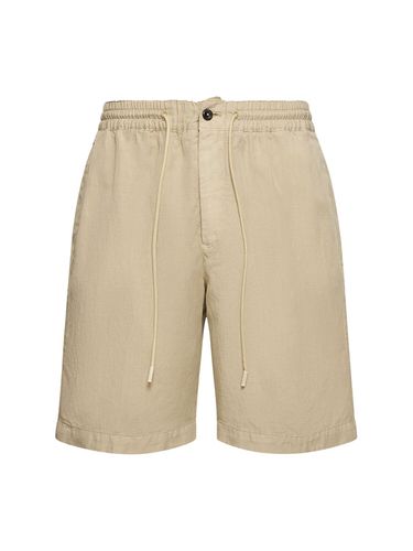 Lyocell Blend Jogger Shorts - PT TORINO - Modalova