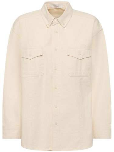 Classic Cotton Denim Shirt - DUNST - Modalova