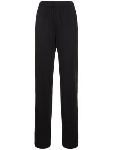 Cotton Blend Lounge Pants - ÉTERNE - Modalova