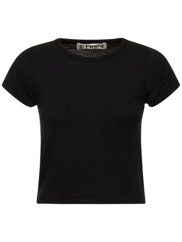 Camiseta De Algodón Stretch - ÉTERNE - Modalova