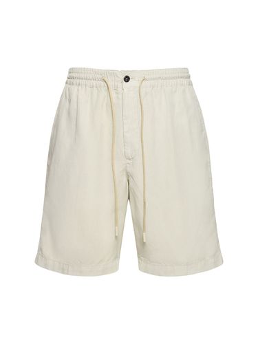 Lyocell Blend Jogger Shorts - PT TORINO - Modalova