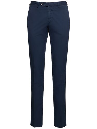 Super Slim Light Stretch Gabardine Pants - PT TORINO - Modalova