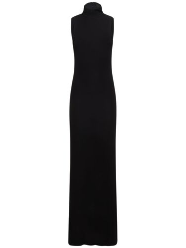 Reid Viscose Turtleneck Long Dress - NILI LOTAN - Modalova