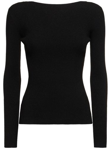 Favella Stretch Viscose Lurex L/s Top - MAX MARA - Modalova