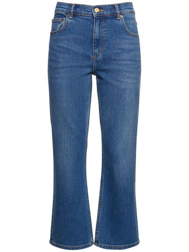 Cropped Flared Midi Jeans - TORY BURCH - Modalova