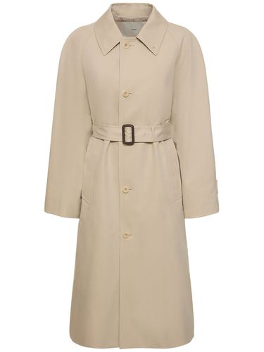 Volume Mac Cotton Blend Trench Coat - DUNST - Modalova