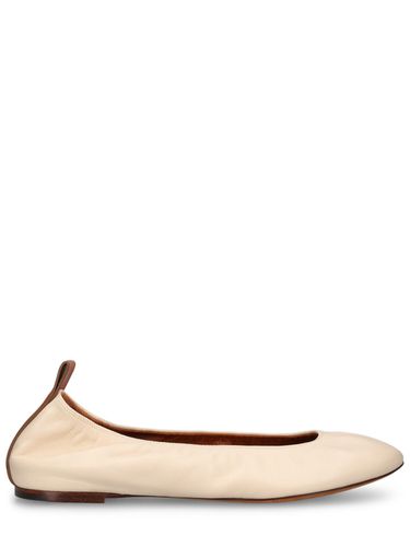 Mm Leather Ballerina Flats - LANVIN - Modalova