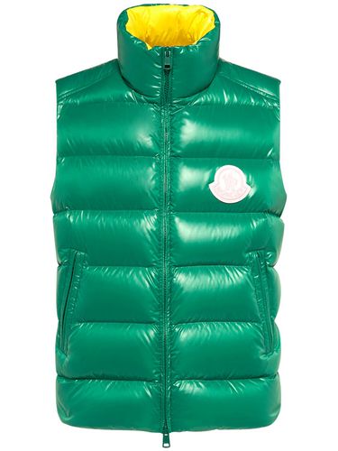 Parke Nylon Down Vest - MONCLER - Modalova