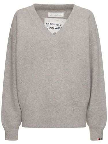 Maglia In Cashmere Con Scollo A V - EXTREME CASHMERE - Modalova