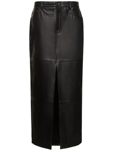 Veda Tazz Leather Maxi Skirt - REFORMATION - Modalova