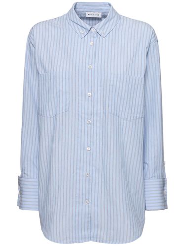 Catherine Cotton Poplin Shirt - ANINE BING - Modalova