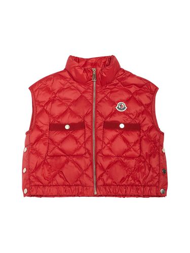 Chaleco De Plumas De Nylon - MONCLER - Modalova