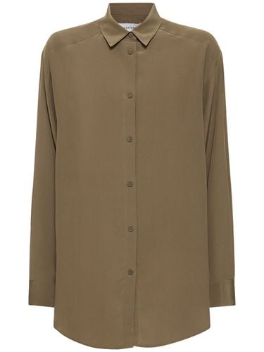 Long Sleeve Silk Shirt - MATTEAU - Modalova