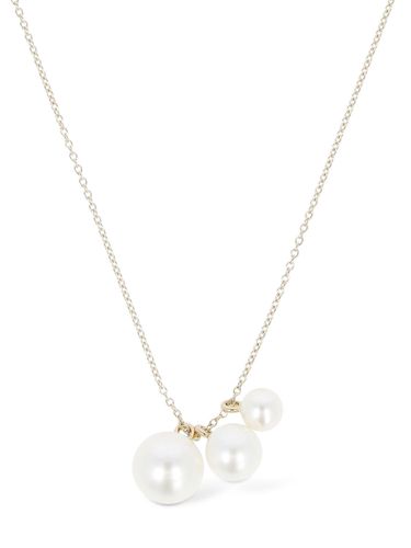 Stella 14kt Gold & Pearl Necklace - SOPHIE BILLE BRAHE - Modalova