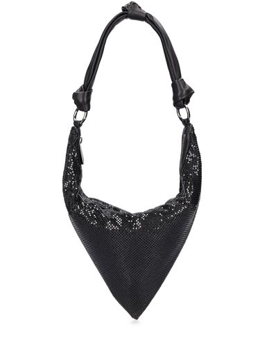 Cameron Mesh Shoulder Bag - AMINA MUADDI - Modalova