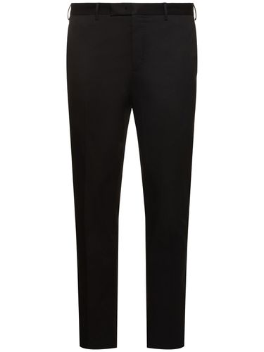 Dieci Pleated Cotton Twill Pants - PT TORINO - Modalova